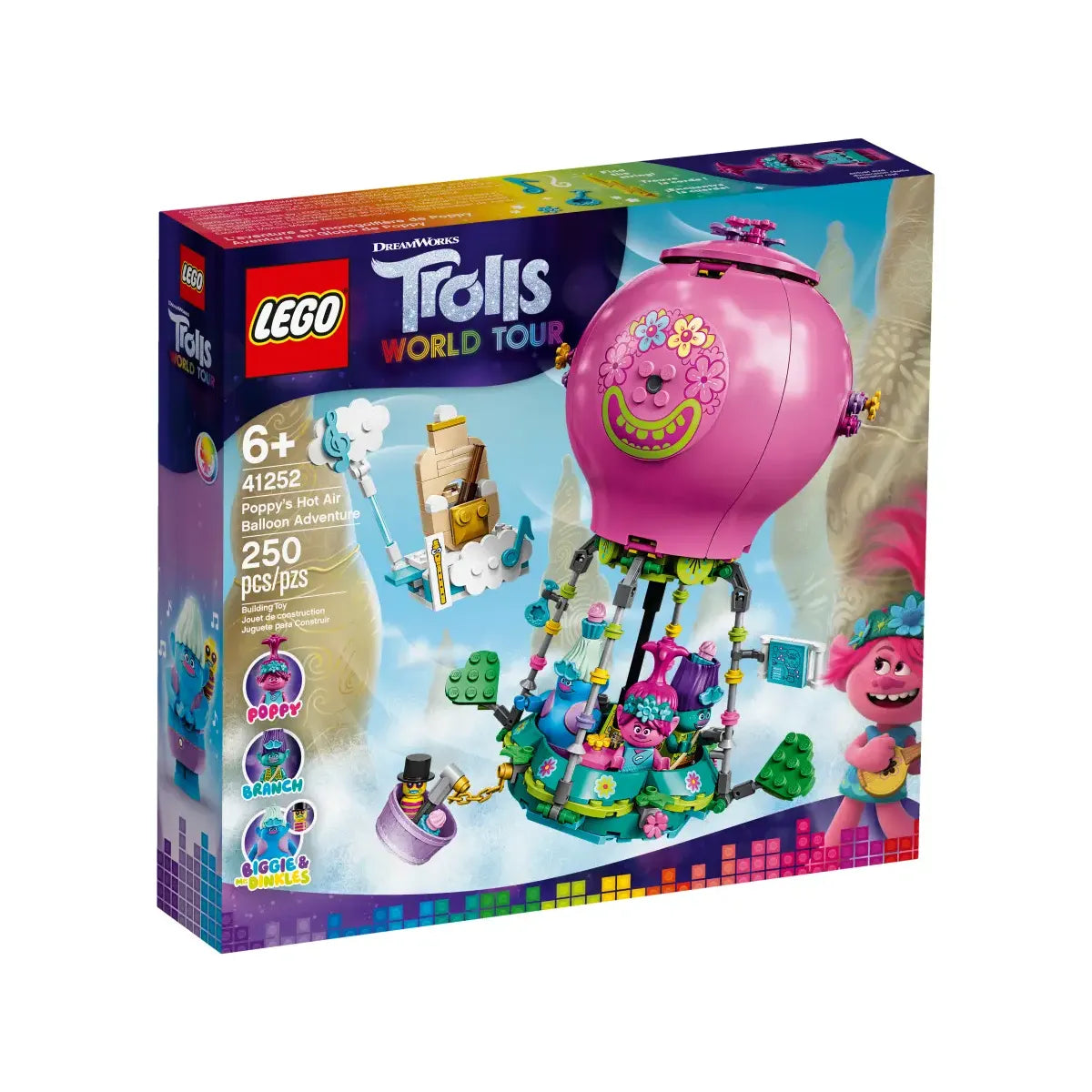 LEGO  41252 - Trolls: Poppy’s Hot Air Balloon Adventure