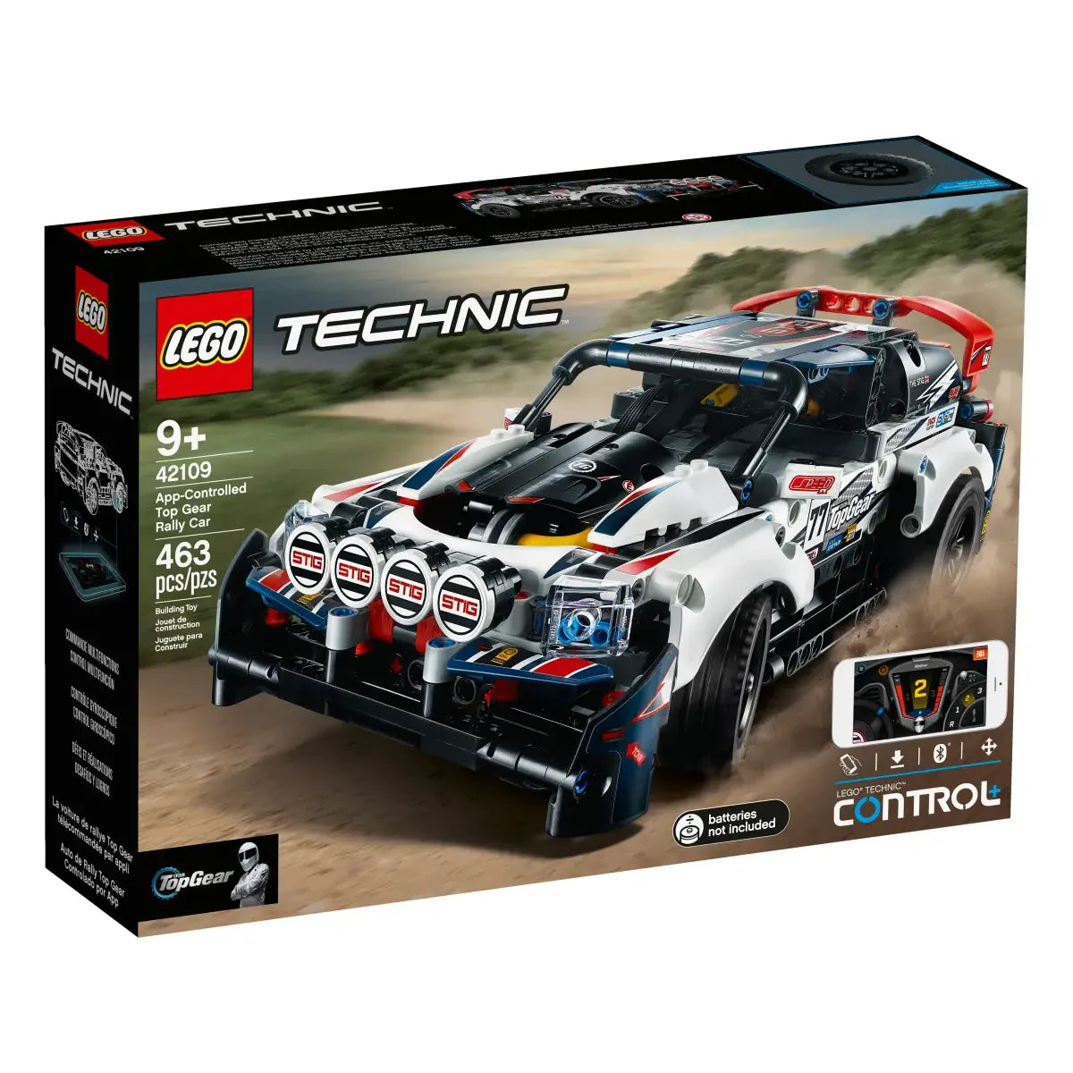LEGO  42109 - Technic: App-Controlled Top Gear Rally Car