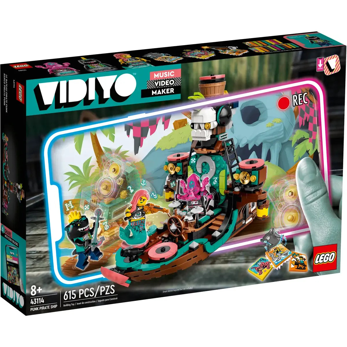LEGO  43114 - Vidiyo: Punk Pirate Ship