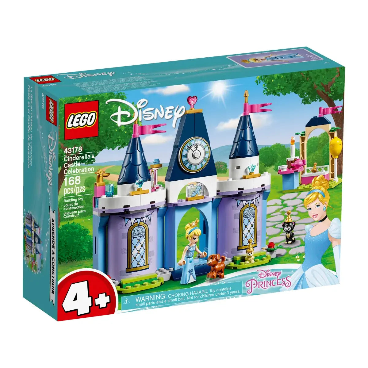 LEGO  43178 - Disney: Cinderella’s Castle Celebration