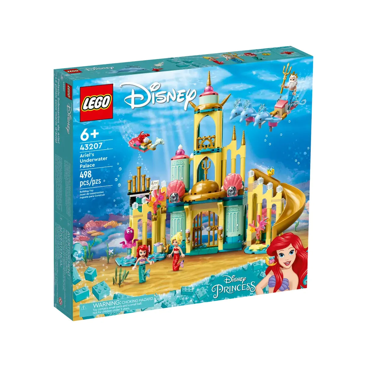 LEGO  43207 - Disney: Ariel’s Underwater Palace