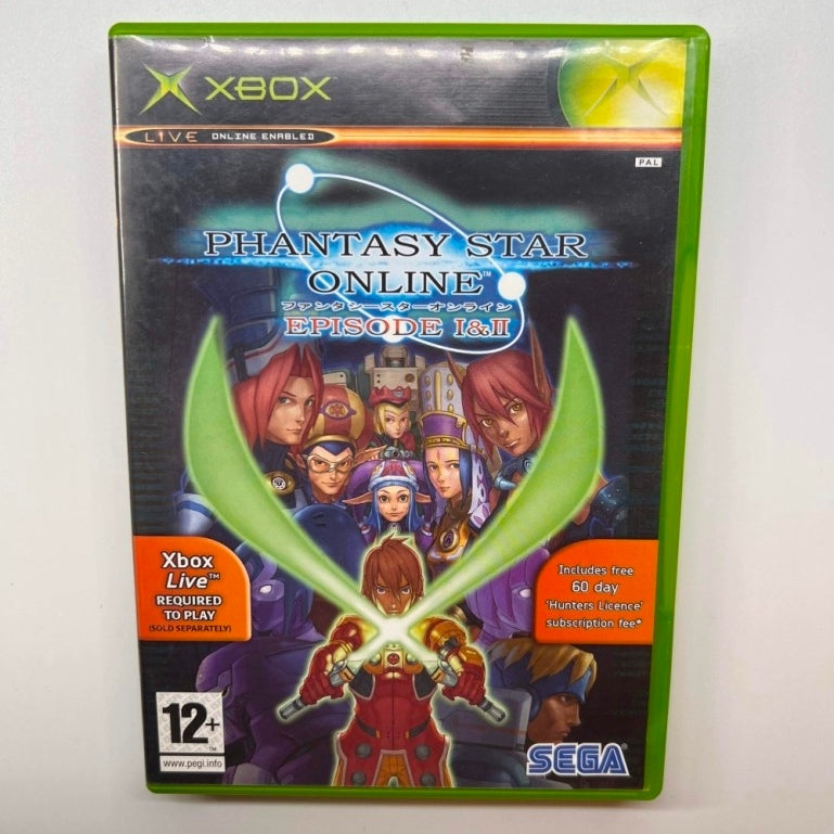 Phantasy Star Online Episode 1 & 2 - Xbox Original