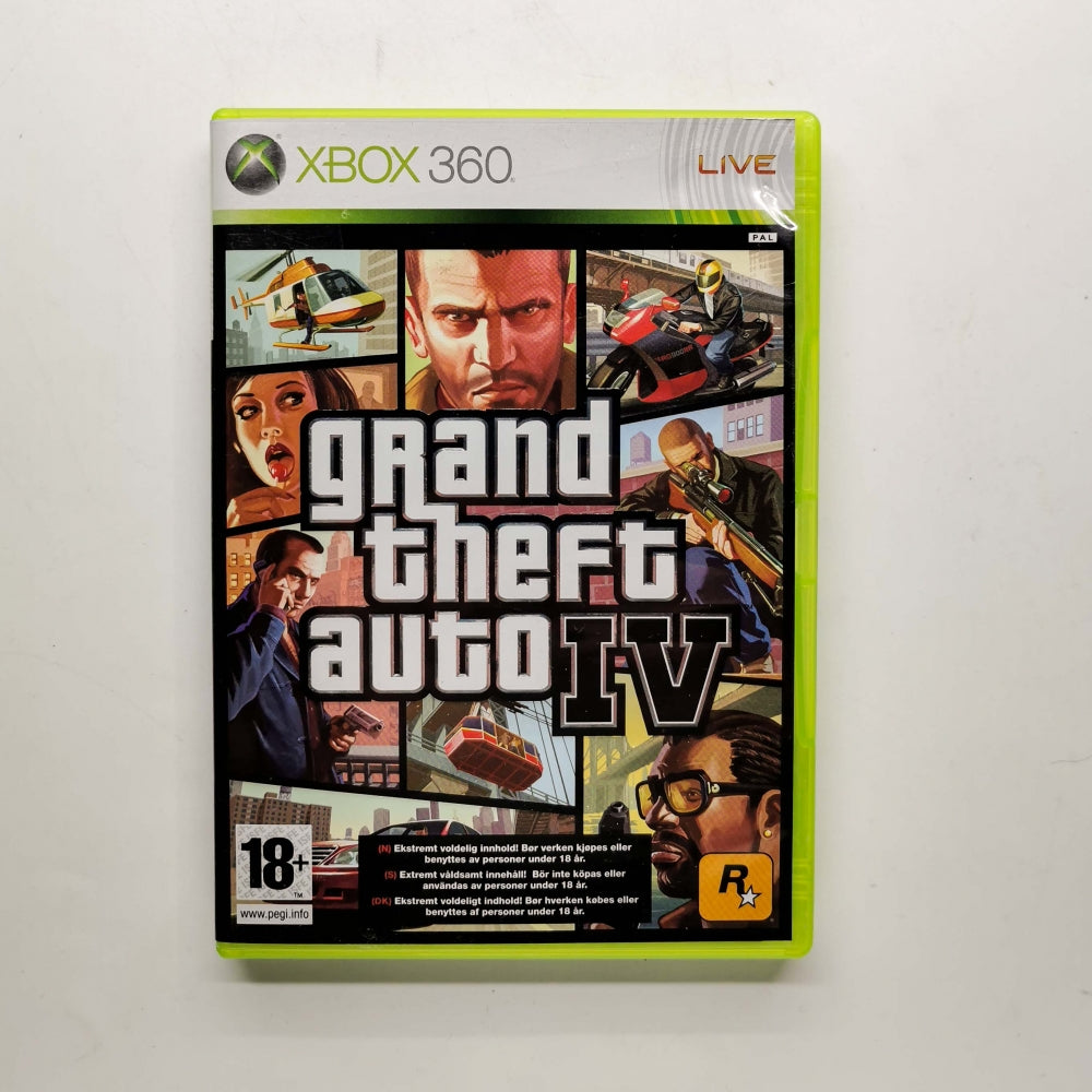 Grand Theft Auto IV - Xbox 360