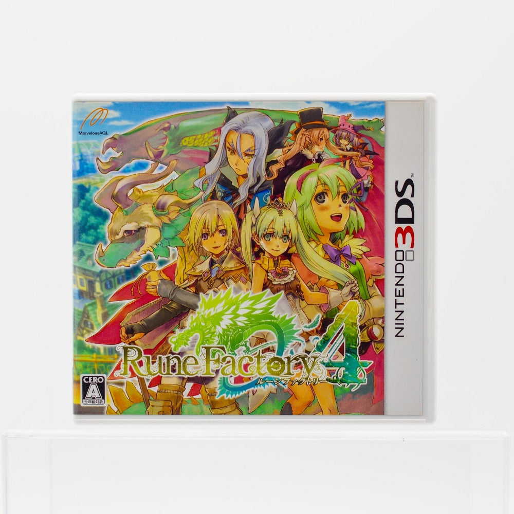 Rune Factory 4 - Nintendo 3DS (japansk)