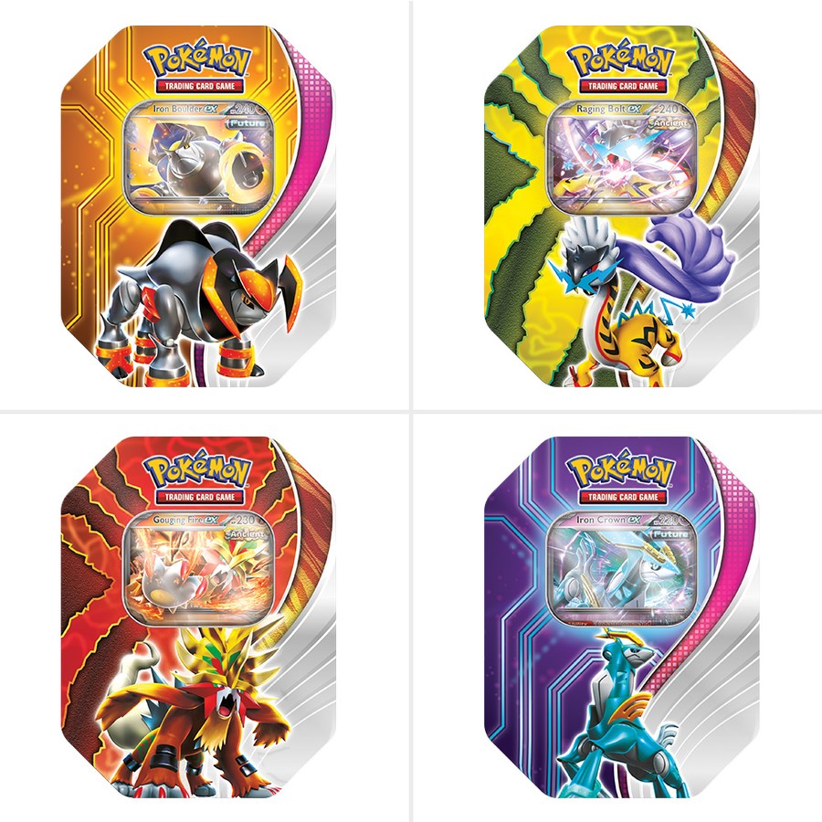 Pokemon - Paradox Destinies Tin (Tilfeldig Art)