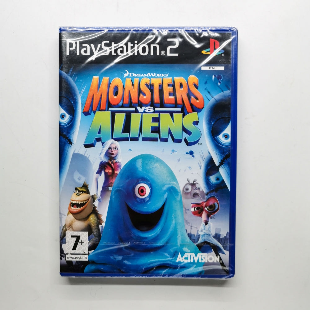 Monsters vs. Aliens (ny i plast) - Playstation 2 (PS2)