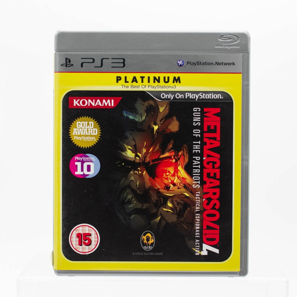 Metal Gear Solid 4: Guns of the Patriots (PLATINUM) - Playstation 3 (PS3)