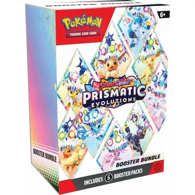 Pokemon - Prismatic - Booster Bundle (6 Booster Packs) BOUNTY PARTY