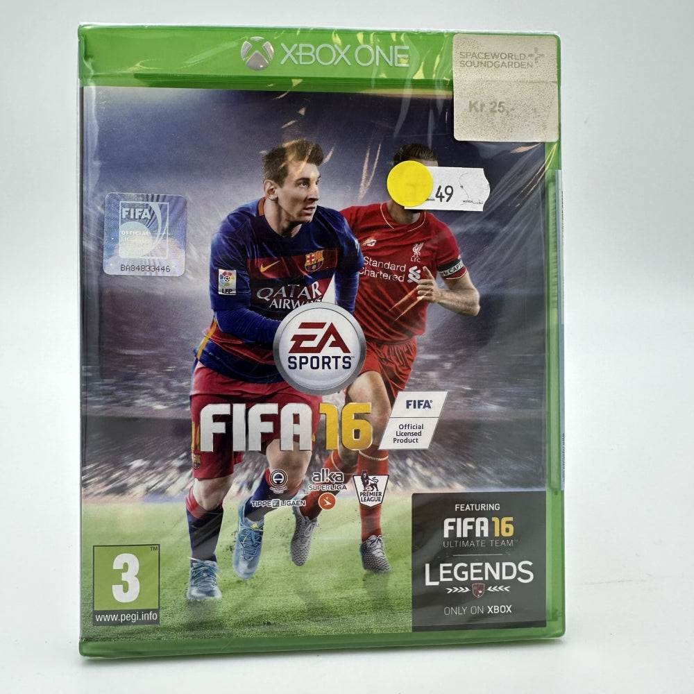 FIFA 16 (Ny i plast) til Xbox One