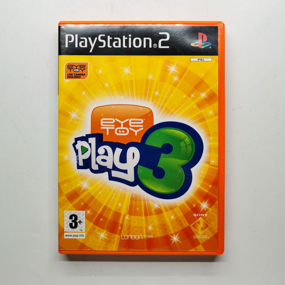 EyeToy: Play 3 - Playstation 2 (PS2)