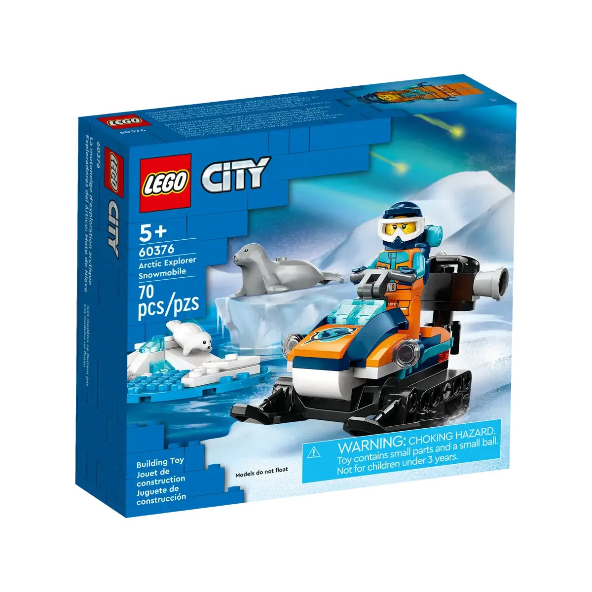 LEGO  60376 - City: Arctic Explorer Snowmobile