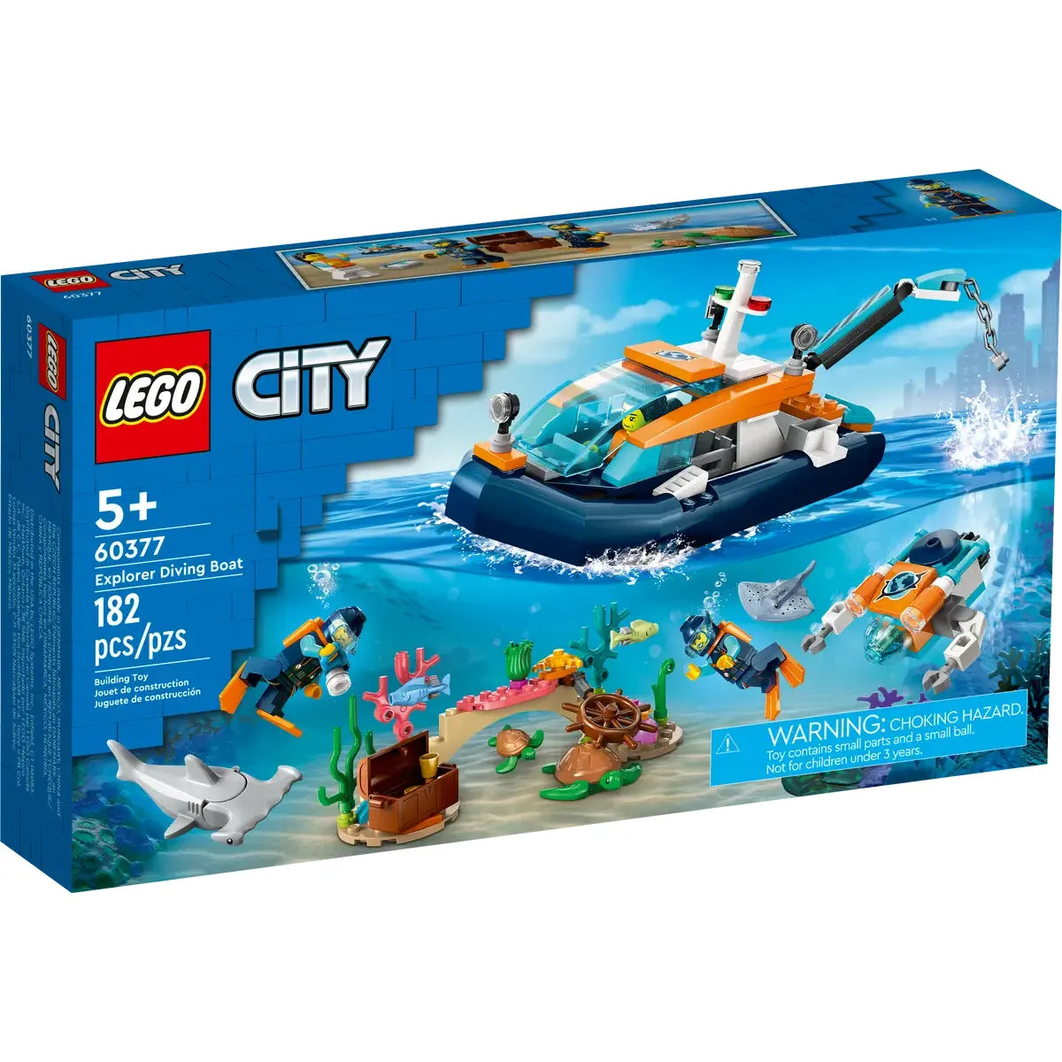 LEGO  60377 - City: Explorer Diving Boat