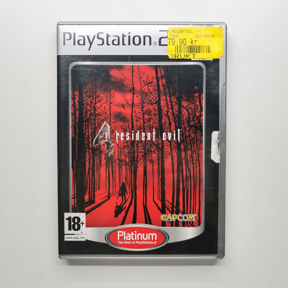 Resident Evil 4 PLATINUM - Playstation 2 (PS2)