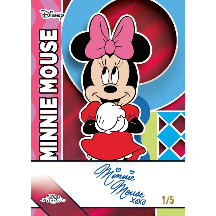 2026 Topps Chrome Disney Hobby Boks