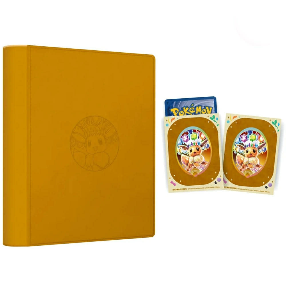 Pokemon Crystal Gathering Binder Set - #133 Eevee (Kinesisk)