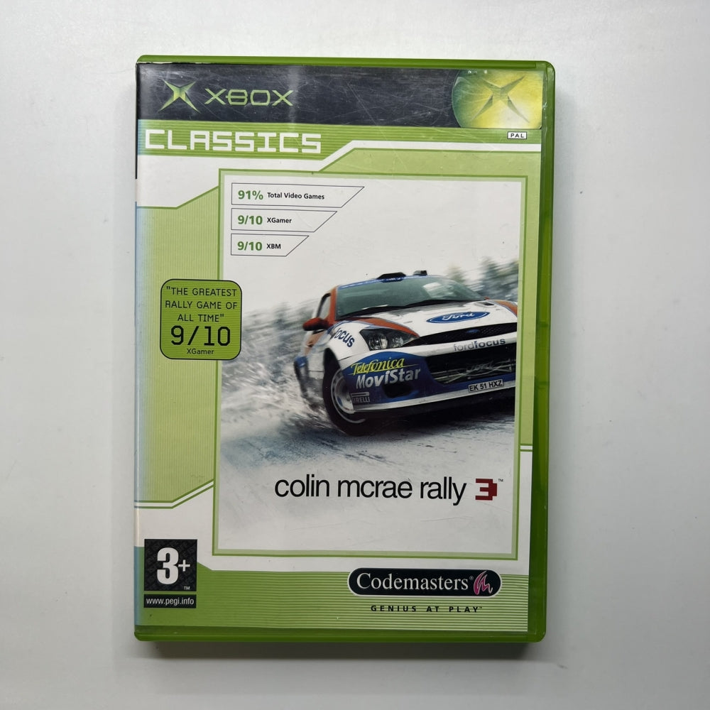 Colin Mcrae 3 CLASSICS - Xbox Original