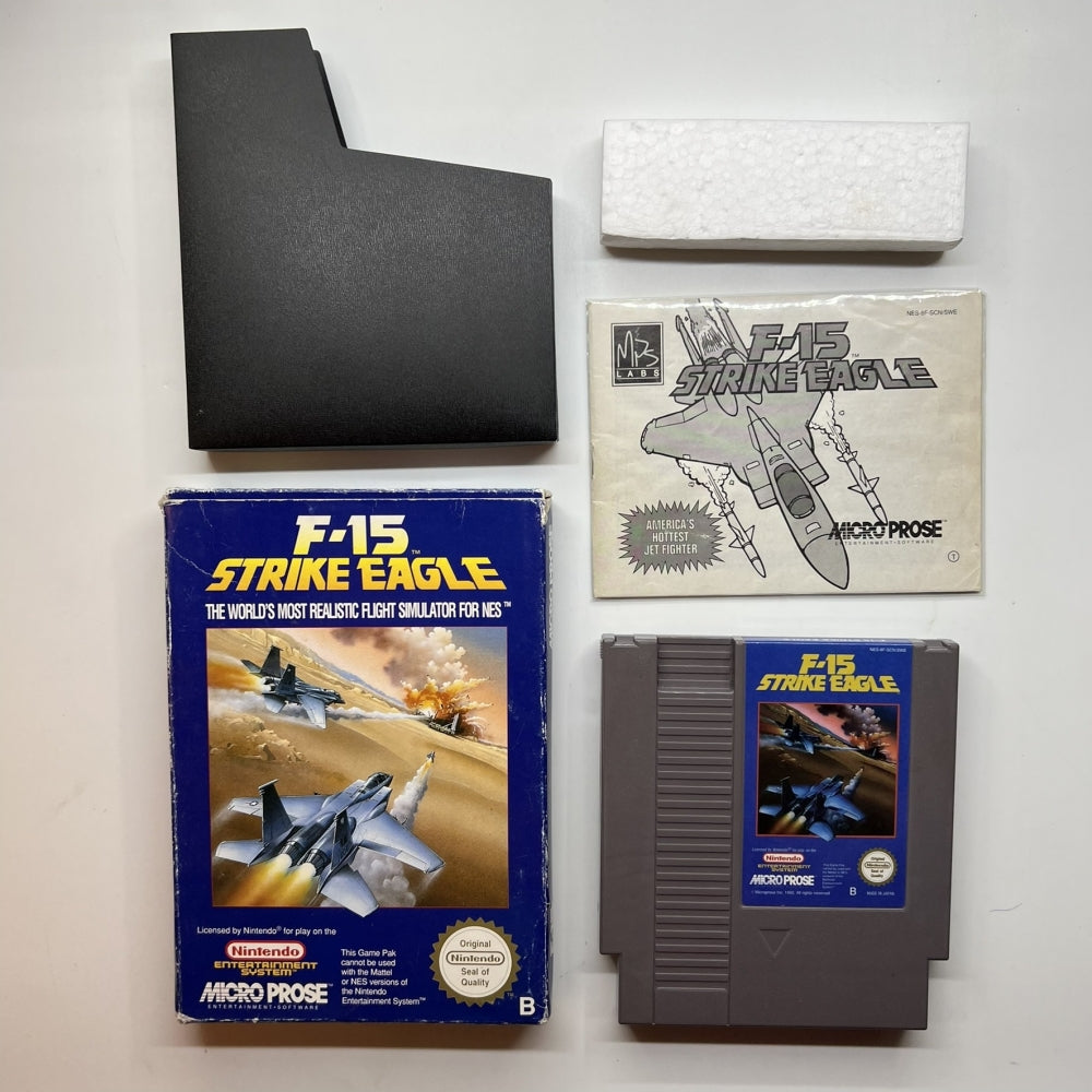 F-15 Strike Eagle - Nintendo NES SCN