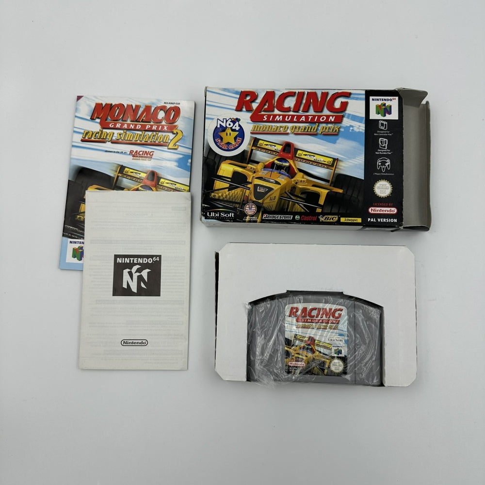 Racing Simulation Monaco Grand Prix (I eske) til Nintendo 64