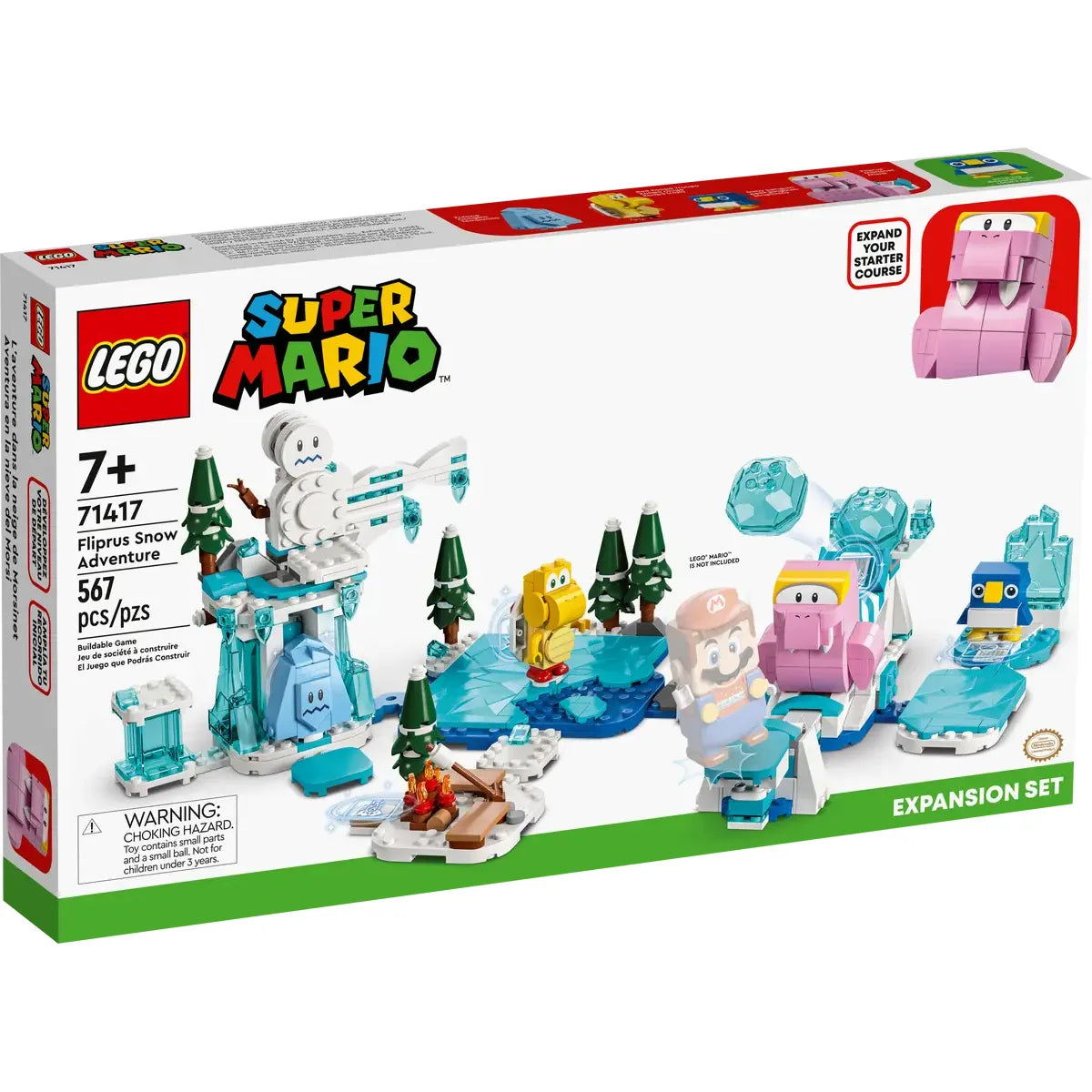 LEGO  71417 - Super Mario: Fliprus Snow Adventure Expansion Set