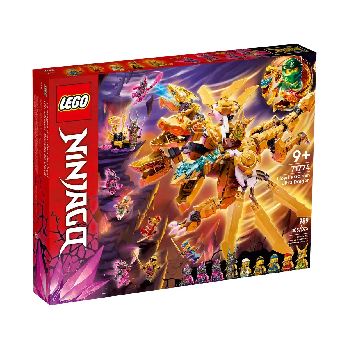 LEGO  71774 - Ninjago: Lloyd’s Golden Ultra Dragon
