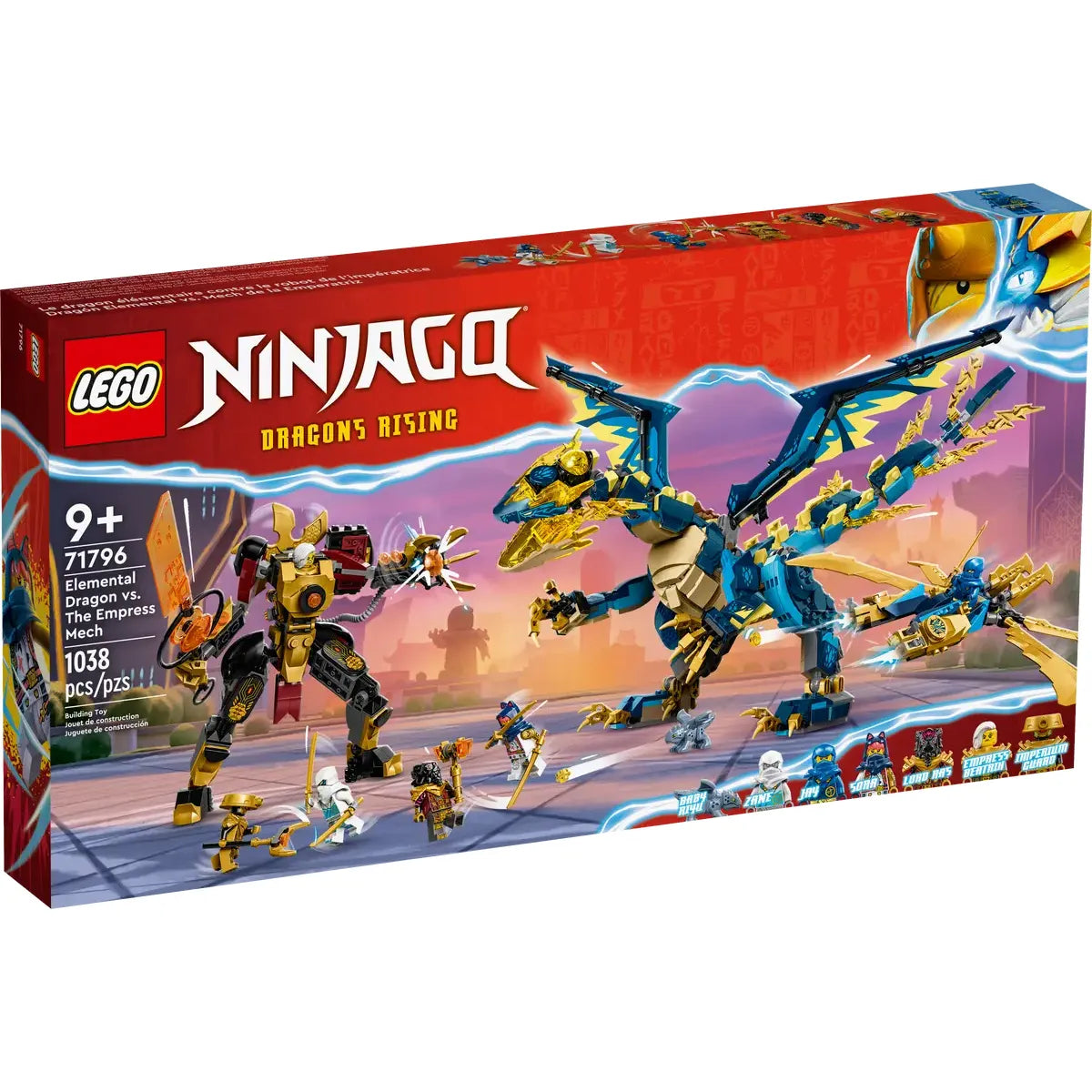 LEGO  71796 - Ninjago: Elemental Dragon vs. The Empress Mech
