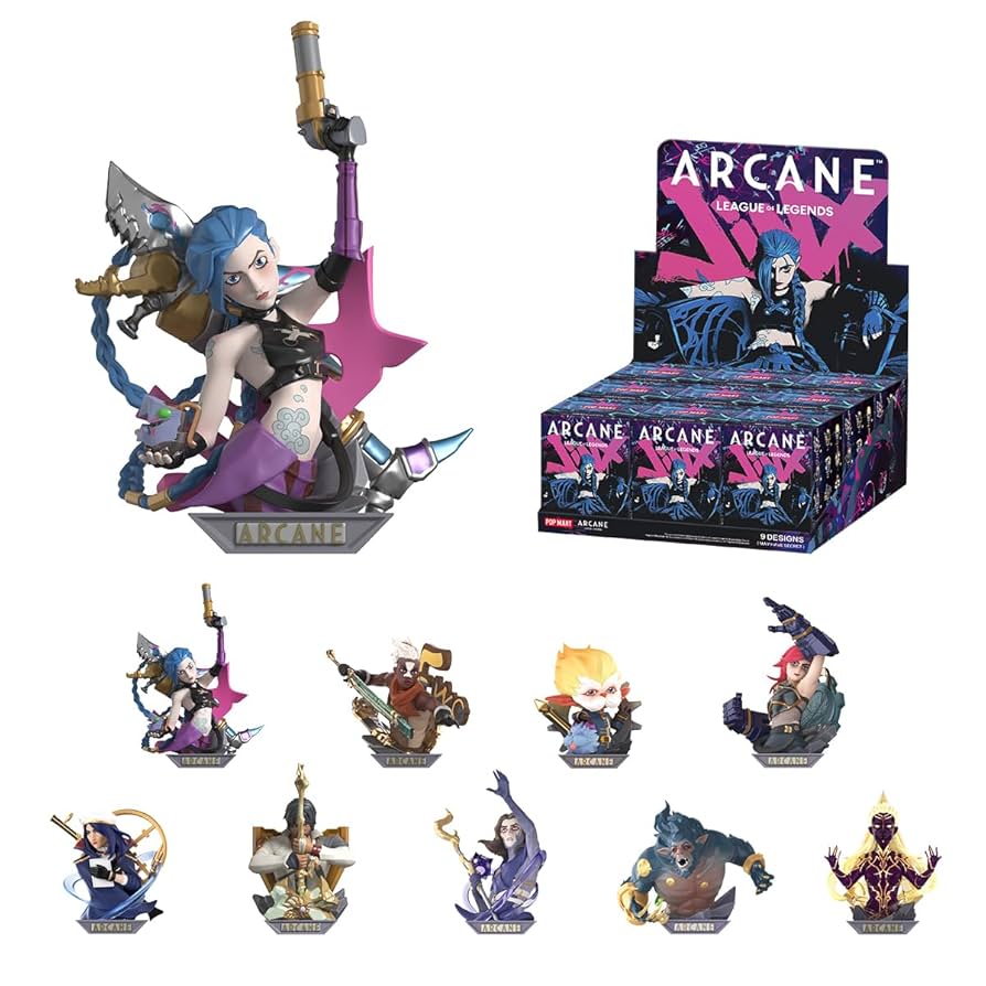 Arcane League of Legends - Pop Mart Mystery Box