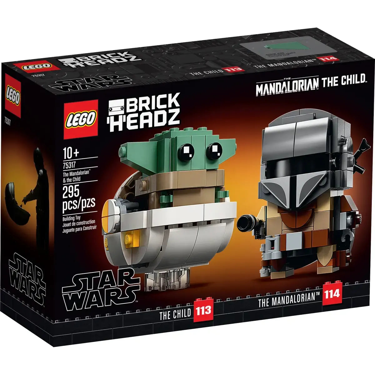 LEGO  75317 - Bricksheadz: The Mandalorian & The Child