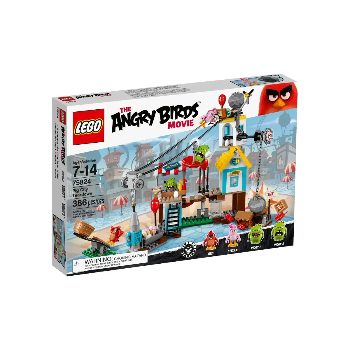 LEGO  75824 - Angry birds: Pig City Teardown