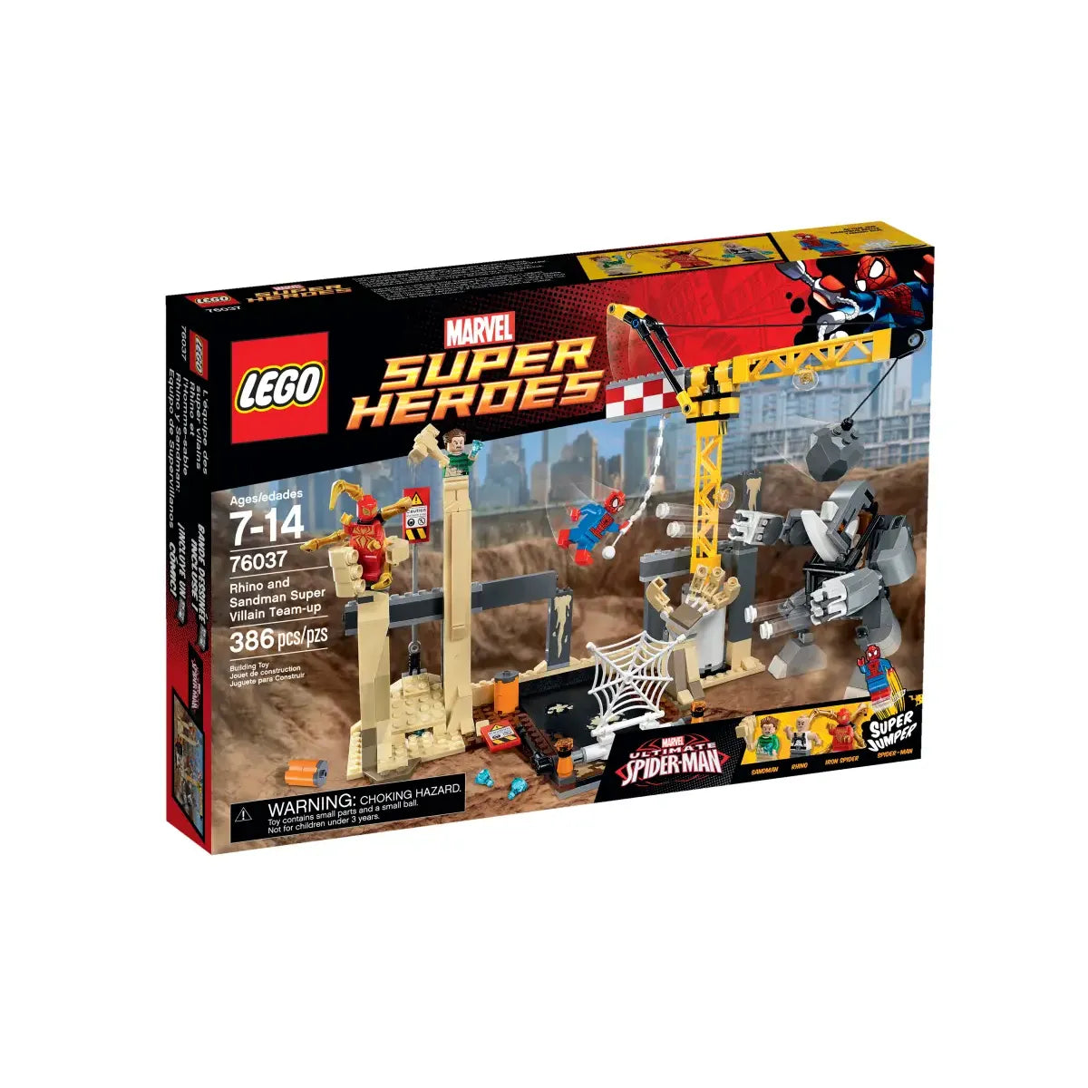 LEGO  76037 - Super Heroes: Rhino and Sandman Super Villain Team-up