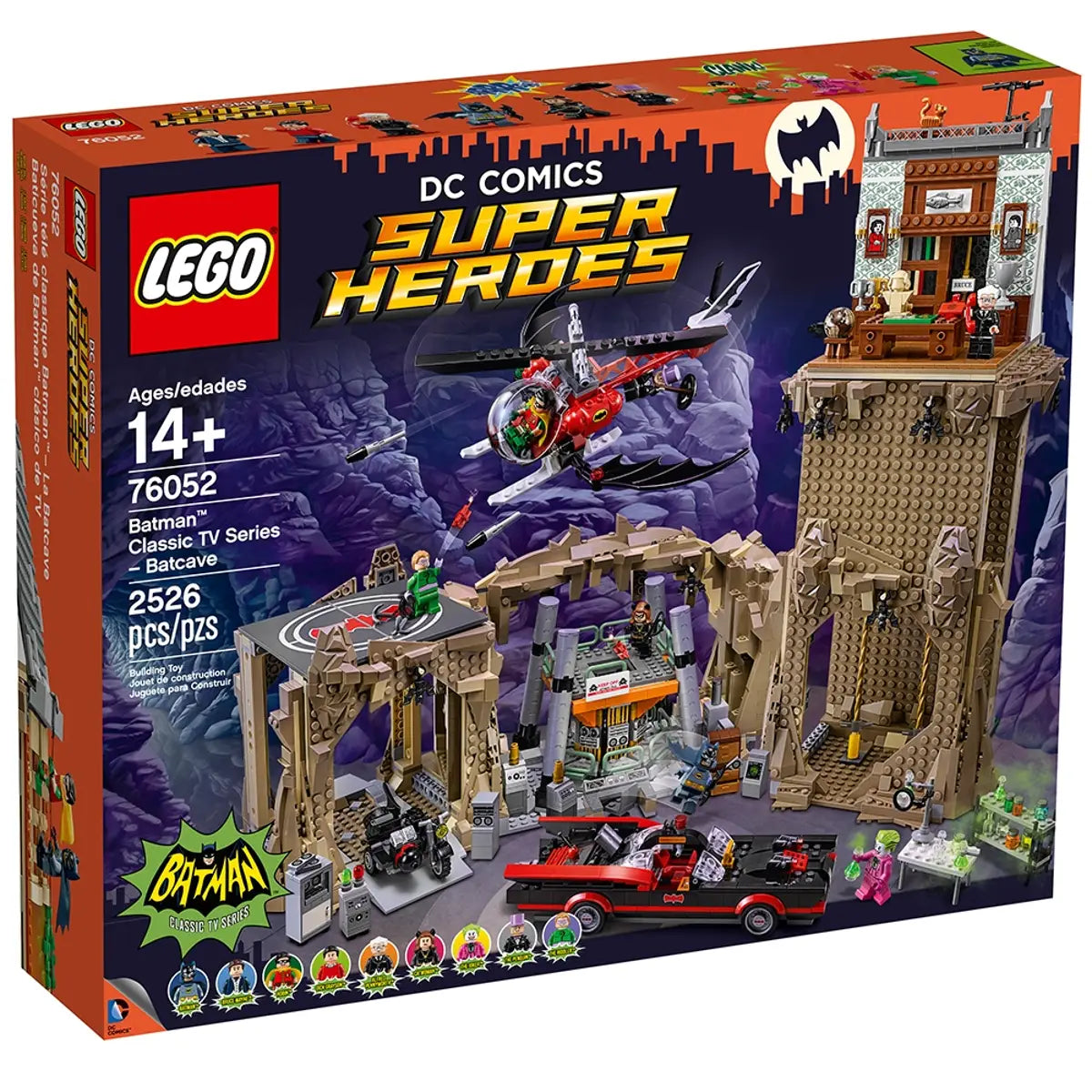 LEGO  76052 - Super Heroes: Batman Classic TV Series – Batcave