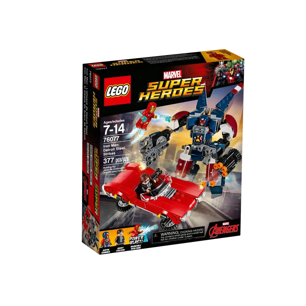 LEGO  76077 - Super Heroes: Iron Man: Detroit Steel Strikes