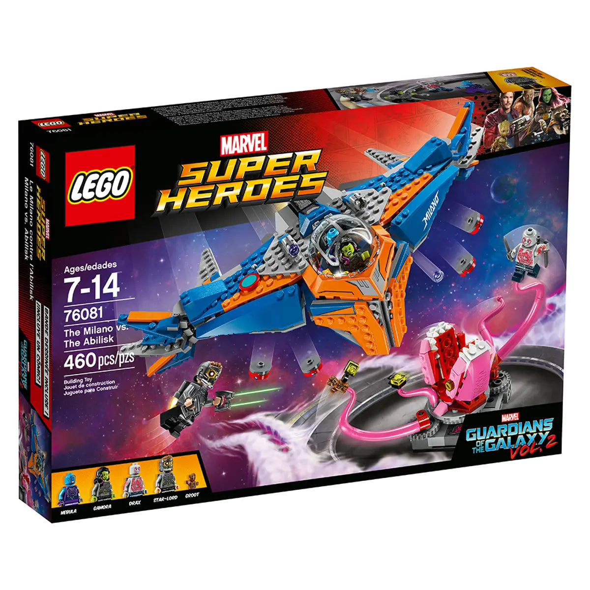 LEGO  76081 - Super Heroes: The Milano vs. The Abilisk