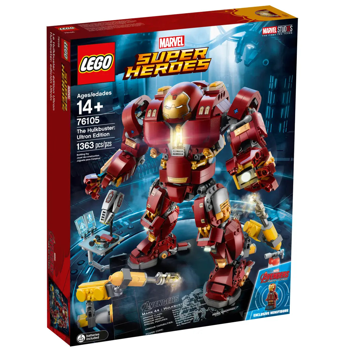LEGO  76105 - Super Heroes: The Hulkbuster: Ultron Edition