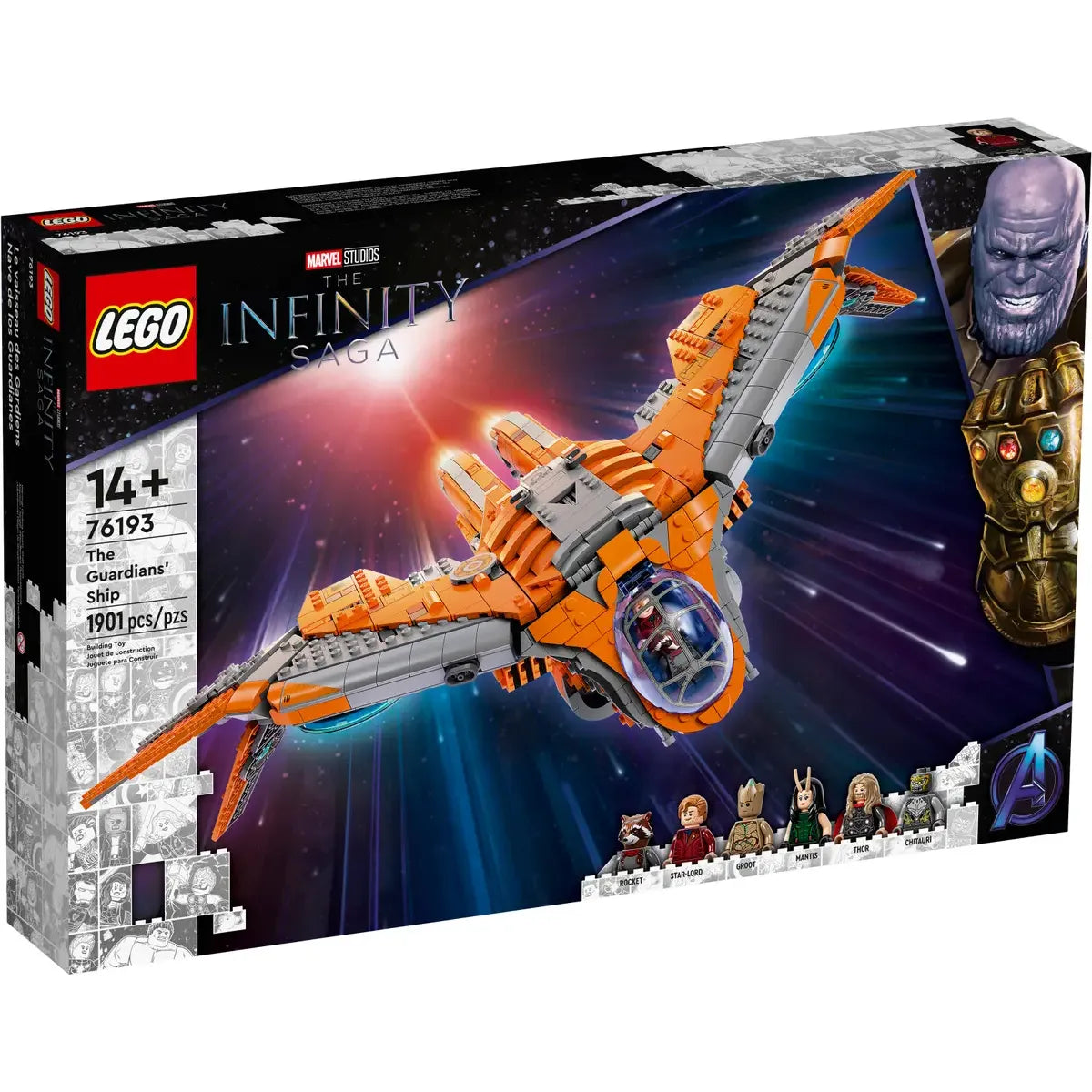 LEGO  76193 - Super Heroes: The Guardians’ Ship