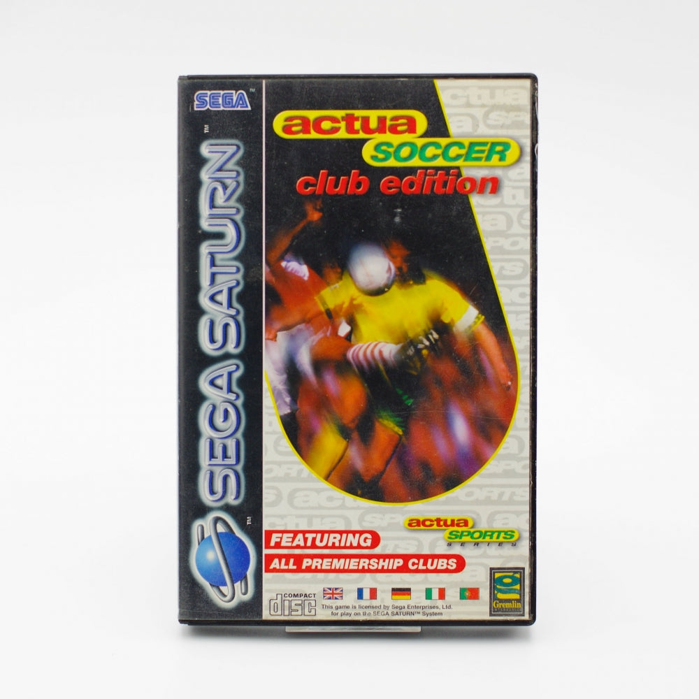 Actua Soccer Club Edition - Sega Saturn