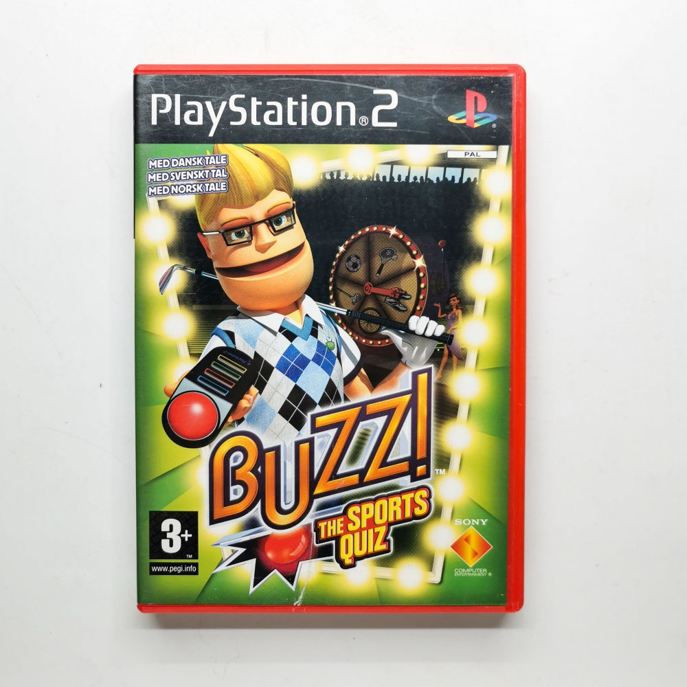 Buzz! The Sports Quiz - Playstation 2 (PS2)