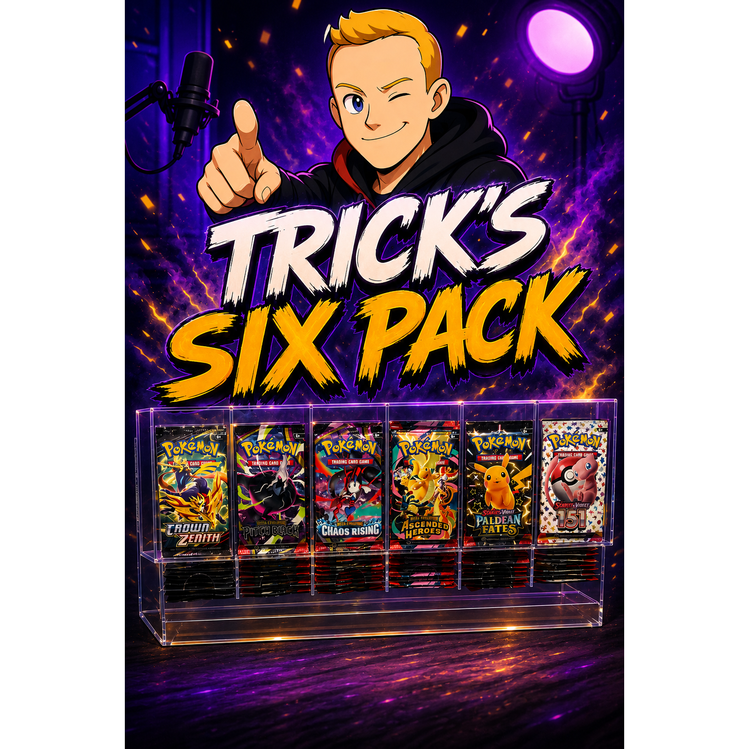 Pokemon - Trick's Six Pack (Se etter top hit for Bounty)