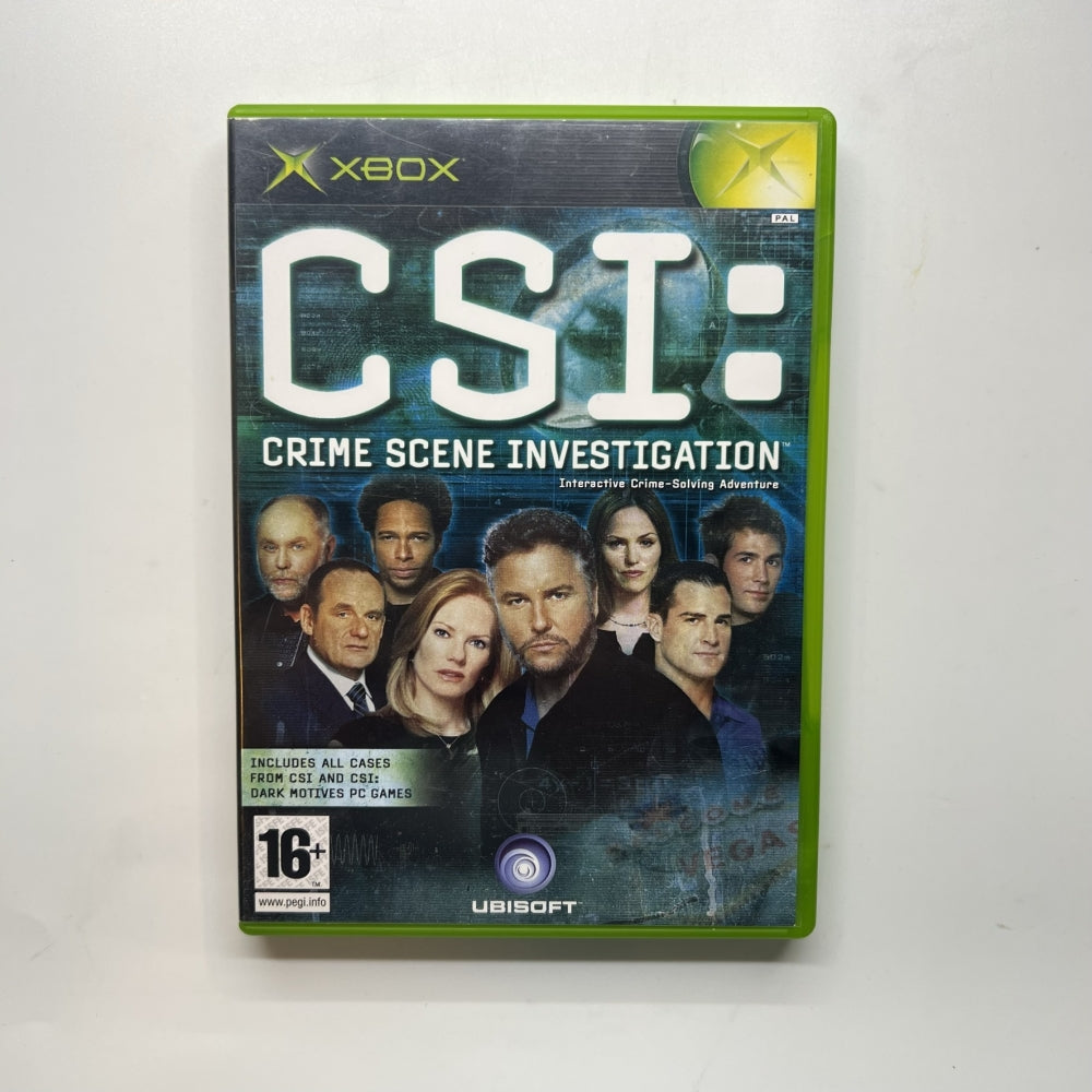 CSI Crime Scene Investigation - Xbox Original