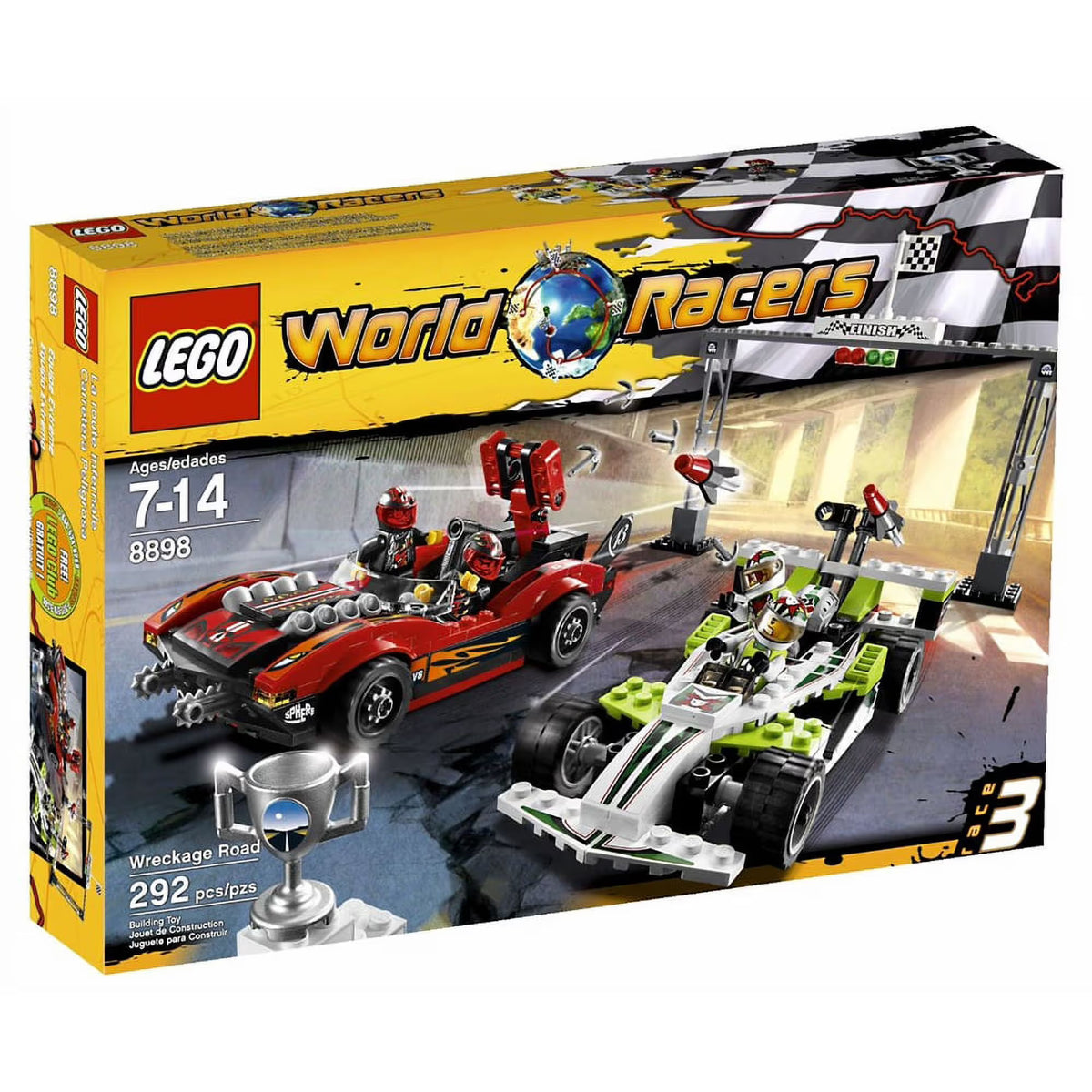 8898 LEGO 8898 - World racers: Power Boat