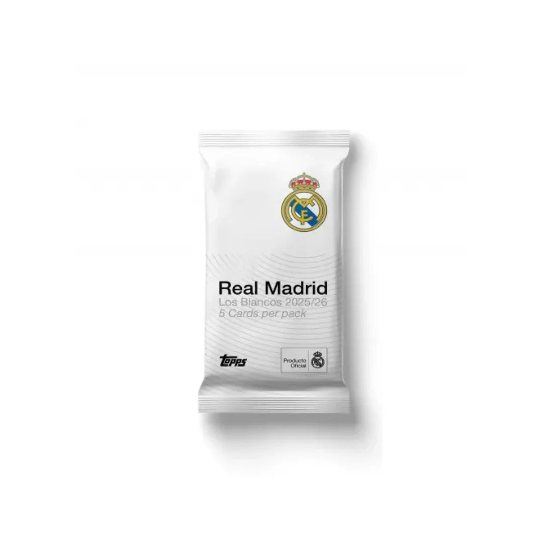 Topps Real Madrid Los Blancos 2025-26 - 1stk pakke