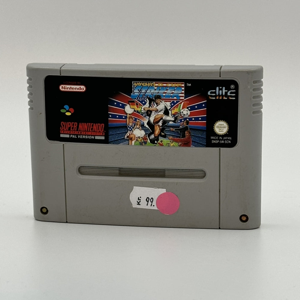 World Cup Striker Cart (PAL/SCN) til Super Nintendo (SNES)