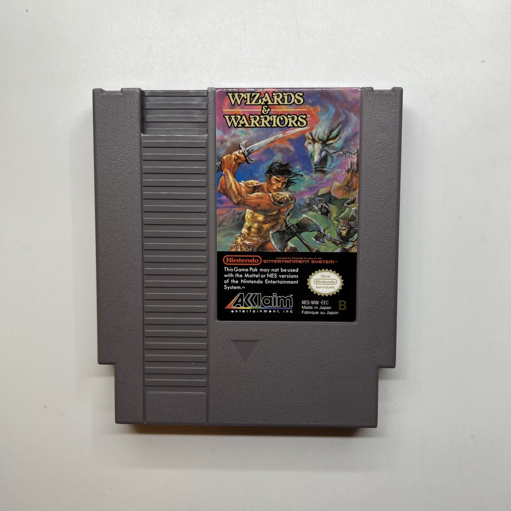 Wizards and Warriors - Nintendo NES