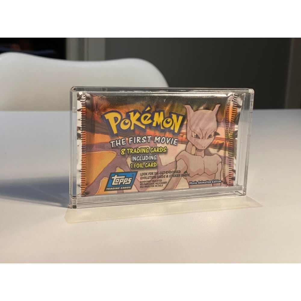 Akryl Booster Pack Pokemon Topps (MTG Collector, og andre samlekort pakker)