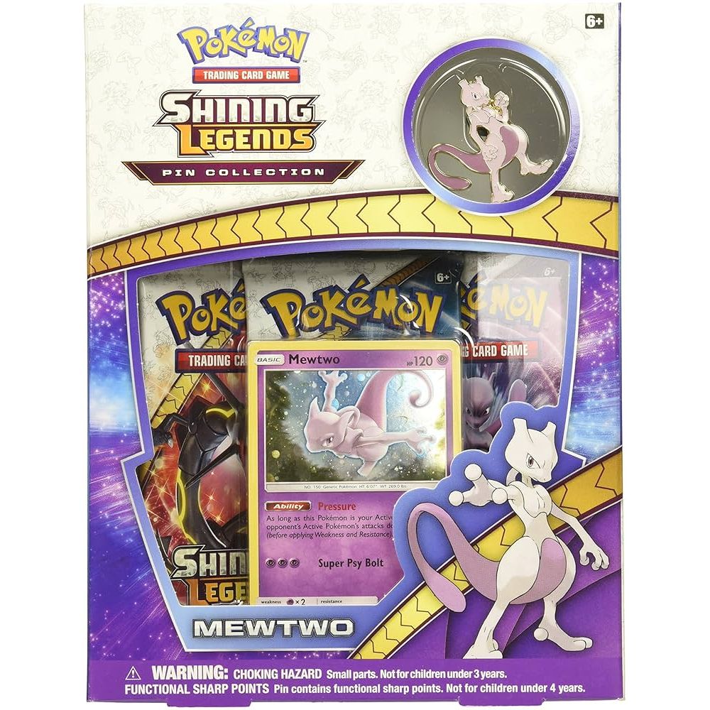 Pokemon - Shining Legends Pin Collection - MEWTWO