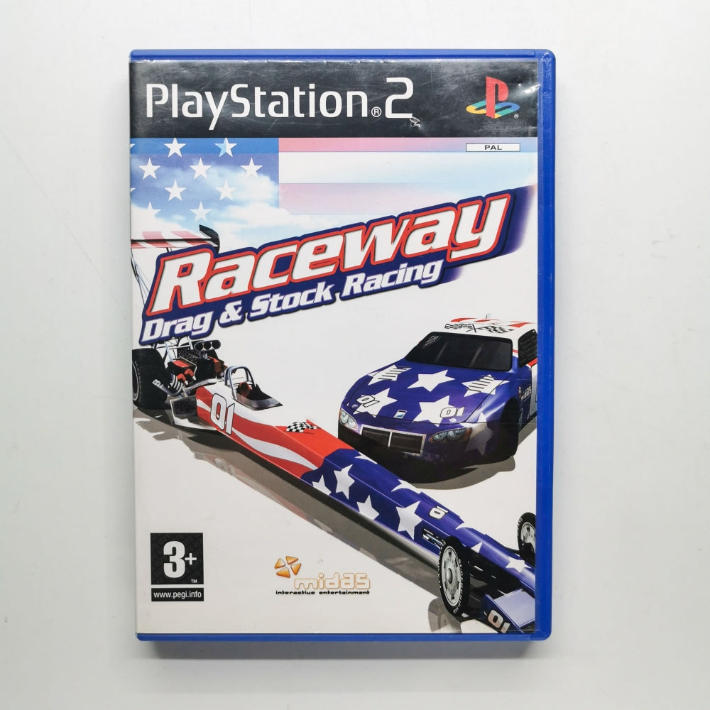 Raceway: Drag and Stock Car Racing - Playstation 2 (PS2)