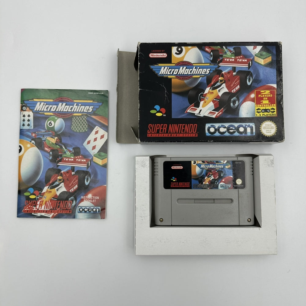 Micro Machines CIB (EUR) til Super Nintendo (SNES)