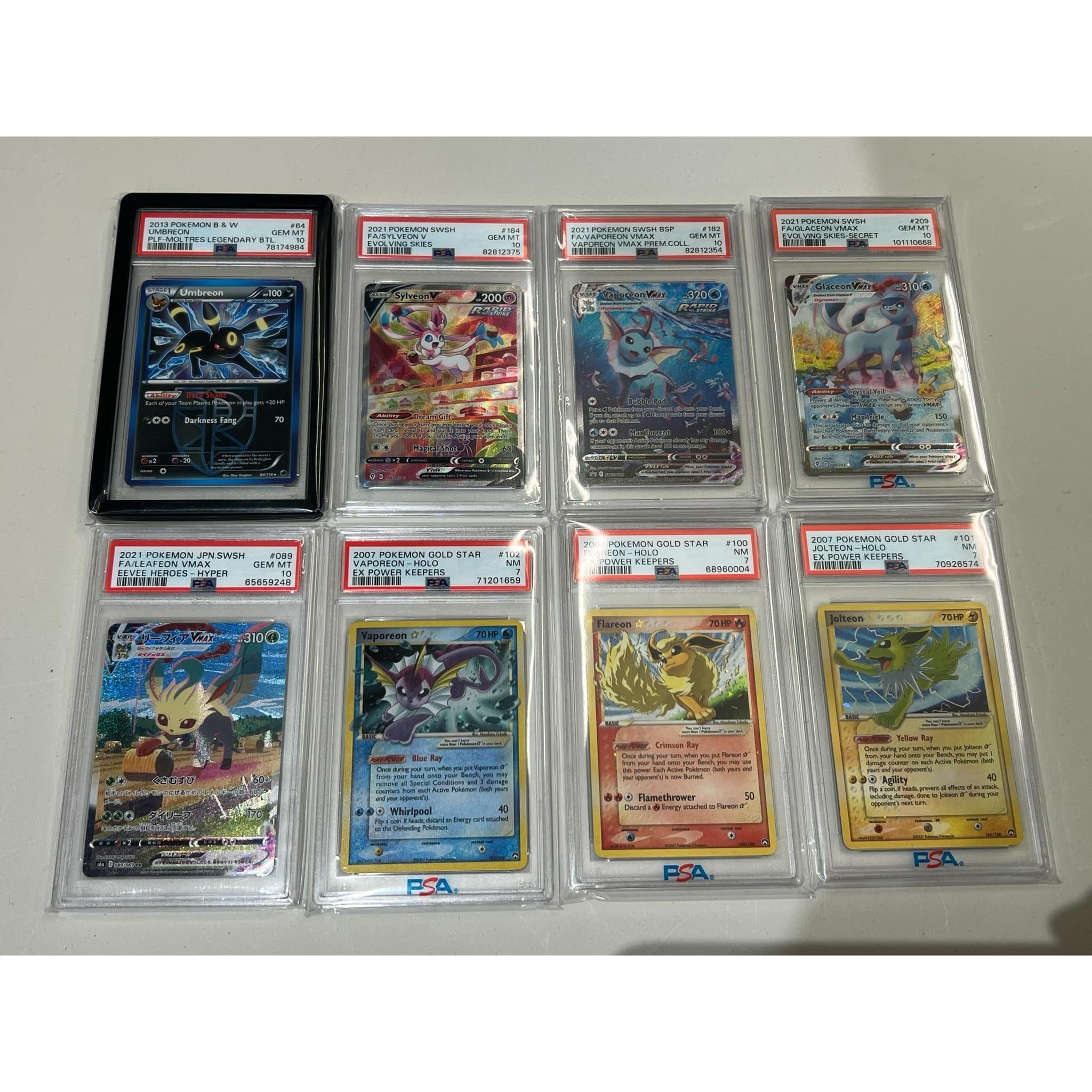 Pokemon Eeveelutions High End Sigma Event (Kun 8 spots) SKIP THE LINE