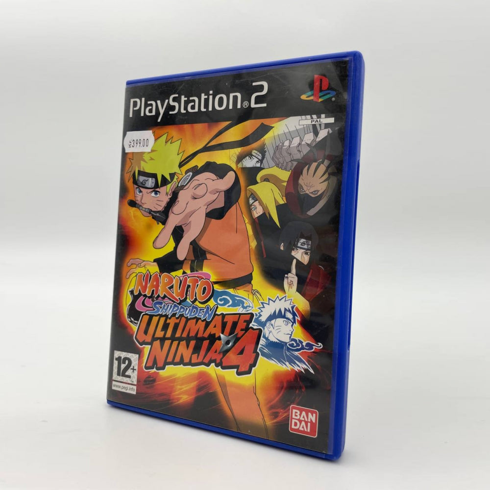 Naruto Shippuden Ultimate Ninja 4 - Playstation 2 (PS2)