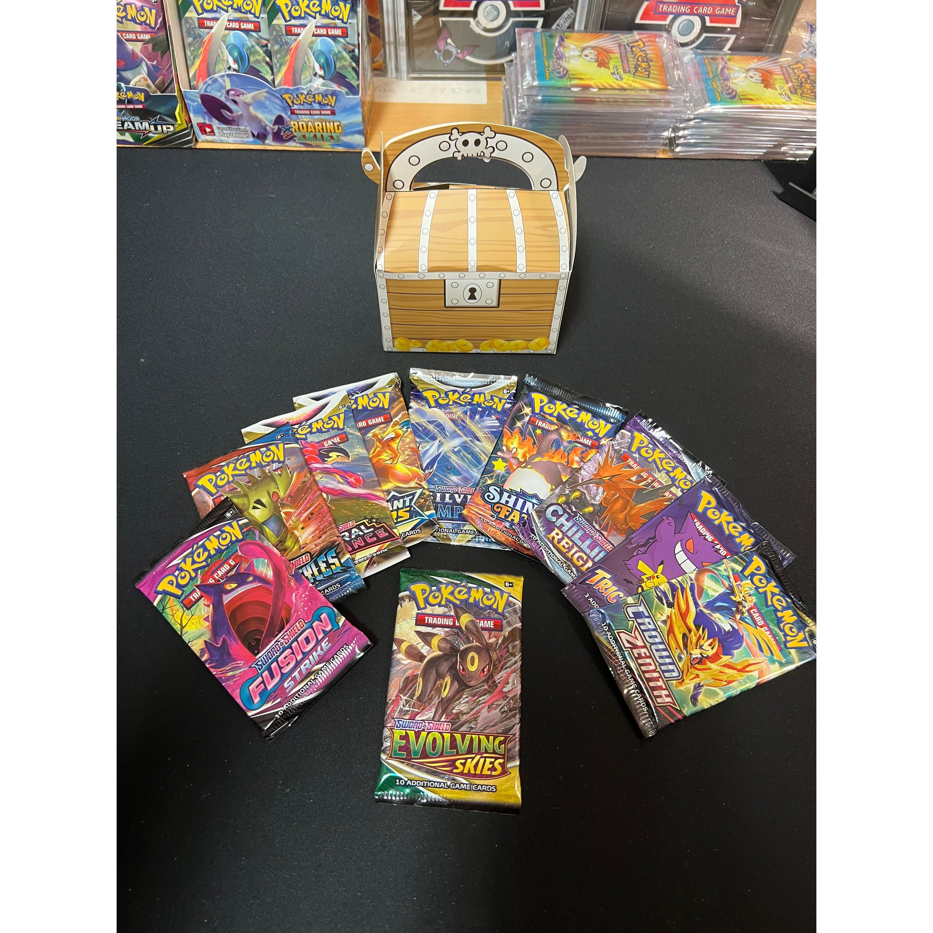 Pokemon - Sword & Shield - Chest full of Packs