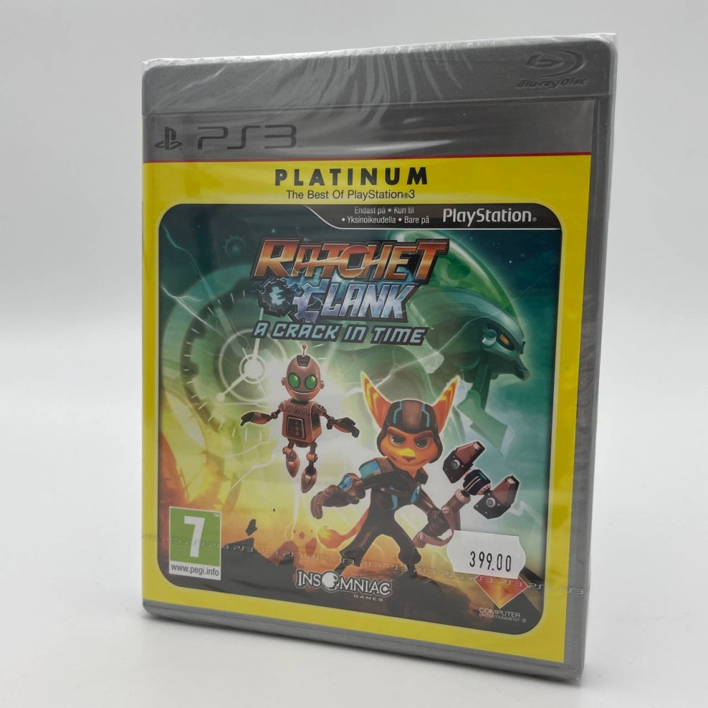 Ratchet & Clank A Crack in Time Ny i plast (Platinum) - Playstation 3 (PS3)